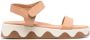 Ancient Greek Sandals Salamina sandalen met golfdetail Beige - Thumbnail 1