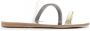 Ancient Greek Sandals Sandalen met open neus Zilver - Thumbnail 1