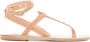 Ancient Greek Sandals studded T-bar sandals Beige - Thumbnail 1