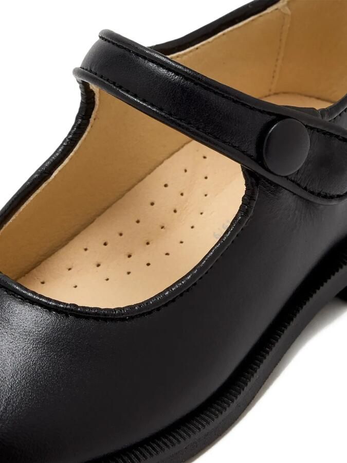 ANDANINES Ballerina's met knoopsluiting Zwart - Foto 3