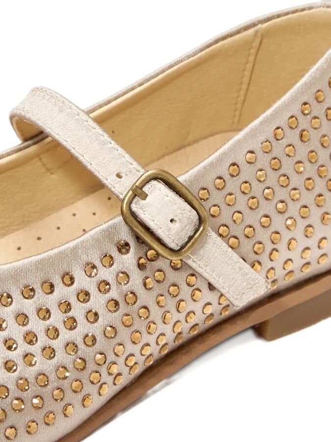 ANDANINES Ballerina's verfraaid met kristallen Beige - Foto 3