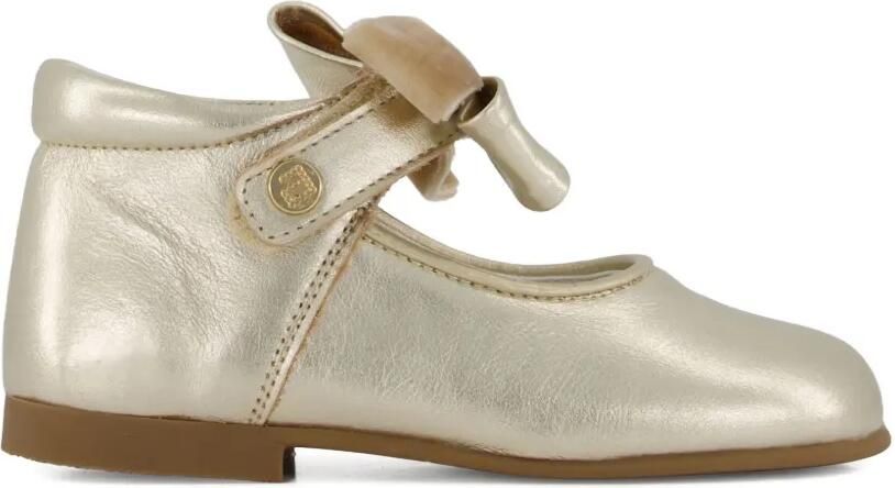 ANDANINES Leren ballerina's Beige - Foto 3