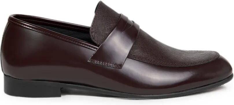 ANDANINES Leren loafers Bruin
