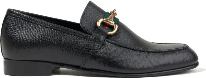 ANDANINES Leren mocassins Zwart