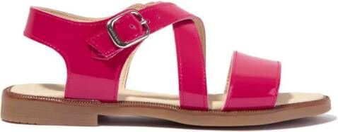 ANDANINES Leren sandalen Roze