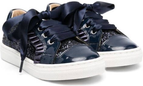 ANDANINES Sneakers met glitter Blauw