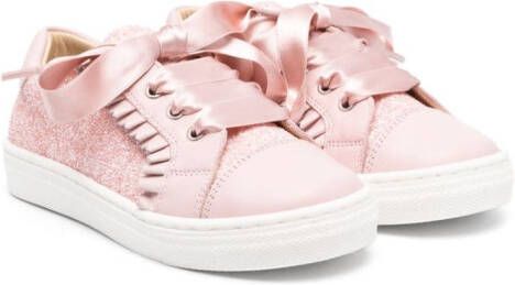 ANDANINES Leren sneakers Roze