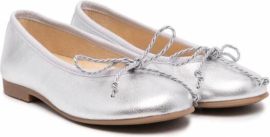 ANDANINES Klassieke ballerina's Zilver