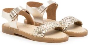 ANDANINES Leren sandalen Goud