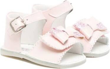 ANDANINES Sandalen met strikdetail Roze Schoenen