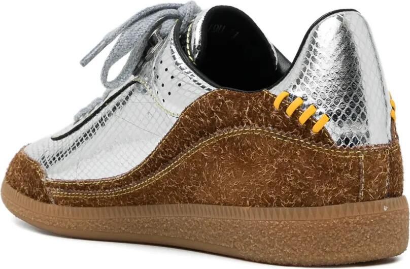Andersson Bell Sneakers met slangen-effect en vlakken Zilver - Foto 2