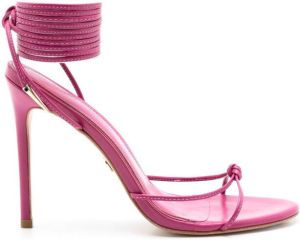 Andrea Bogosian Camila leren sandalen Roze