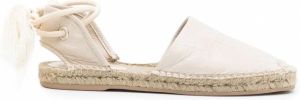 Andrea Bogosian Espadrilles met enkelbandje Beige