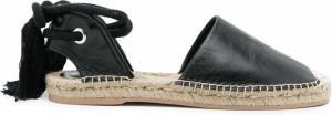 Andrea Bogosian Espadrilles met enkelbandje Zwart