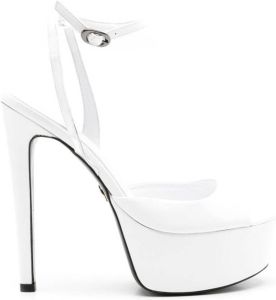 Andrea Bogosian Sandalen met plateauzool Wit