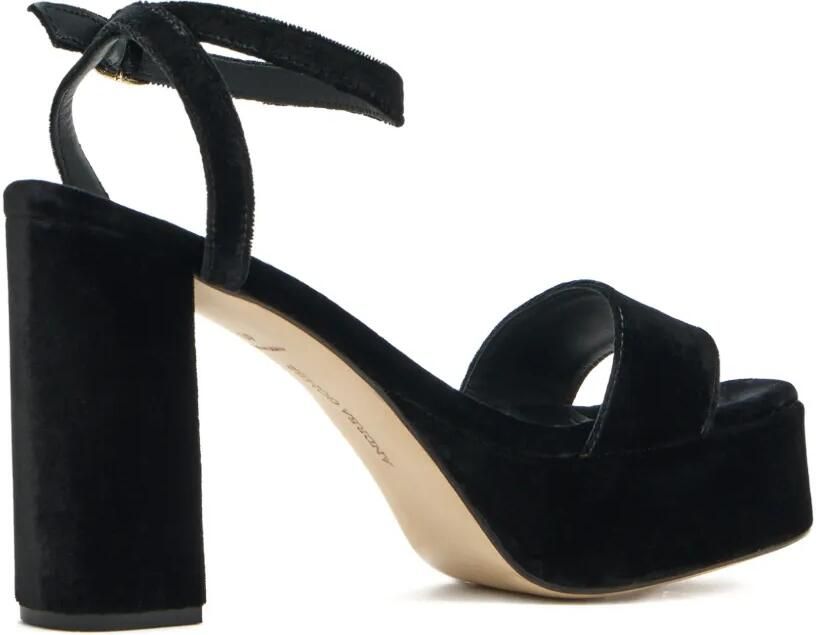 Andrea Gomez Sandalen met plateauzool Zwart - Foto 3