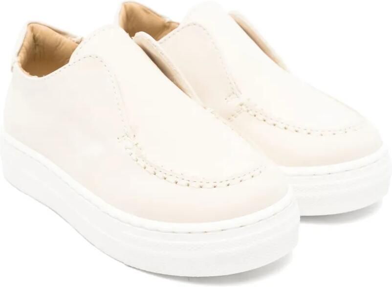 Andrea Montelpare Suède loafers Beige