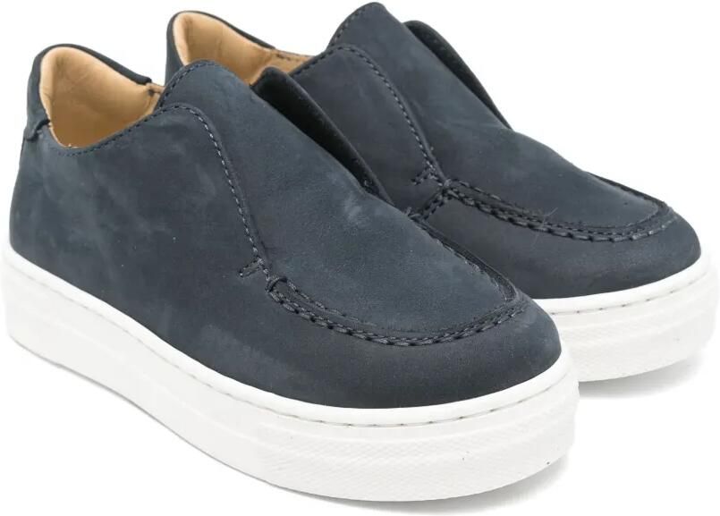 Andrea Montelpare Suède loafers Blauw