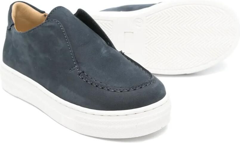 Andrea Montelpare Suède loafers Blauw - Foto 3