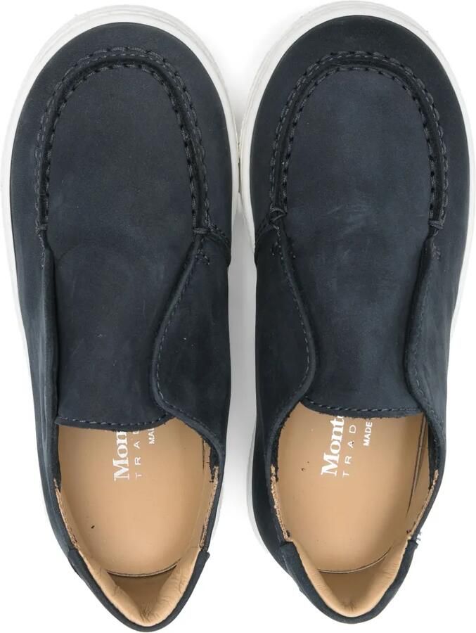 Andrea Montelpare Suède loafers Blauw - Foto 2