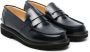 Andrea Montelpare Leren loafers Blauw - Thumbnail 1