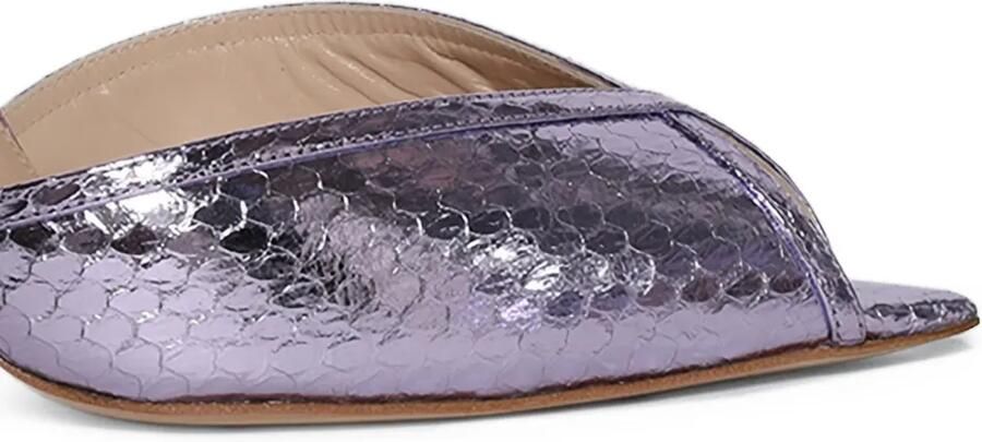 Andrea Wazen Katy slingback sandalen Paars - Foto 2