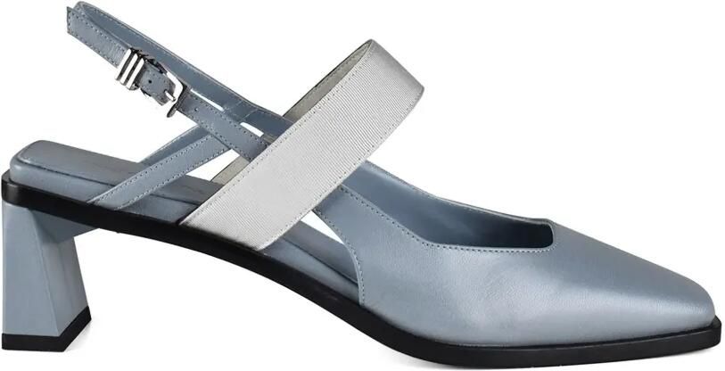 Anest Collective Slingback pumps met hak Blauw - Foto 1