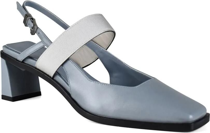 Anest Collective Slingback pumps met hak Blauw - Foto 4