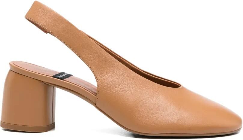 ANGEL ALARCON Beira pumps met ronde hals Beige