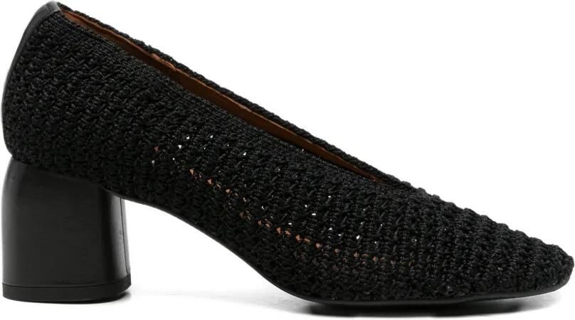 ANGEL ALARCON Ester pumps met ronde neus Zwart