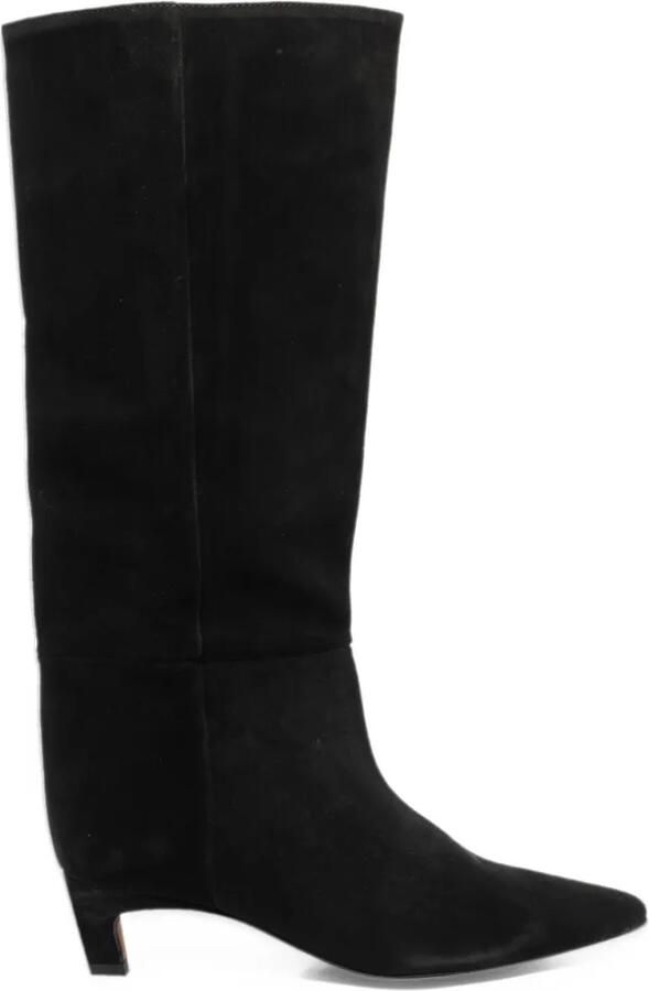 ANGEL ALARCON Gaelle suede boots Zwart