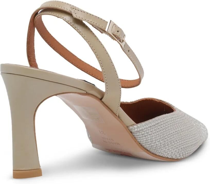 ANGEL ALARCON Greta pumps met gespsluiting Zilver - Foto 2