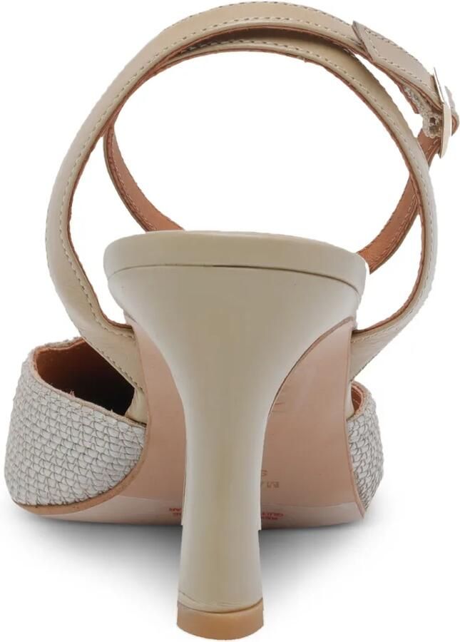 ANGEL ALARCON Greta pumps met gespsluiting Zilver - Foto 3
