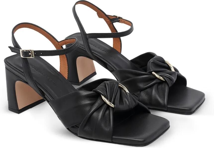 ANGEL ALARCON Sandalen met ringdetail Zwart