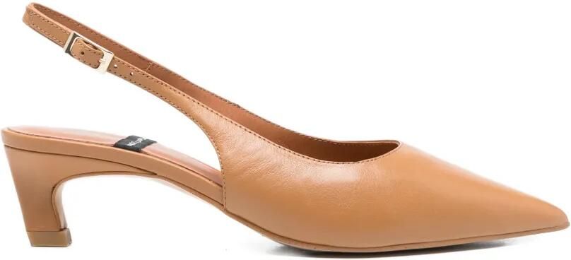 ANGEL ALARCON Suzanne slingback pumps Beige
