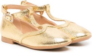 Angel's Face Ashley ballerina's van imitatieleer Goud