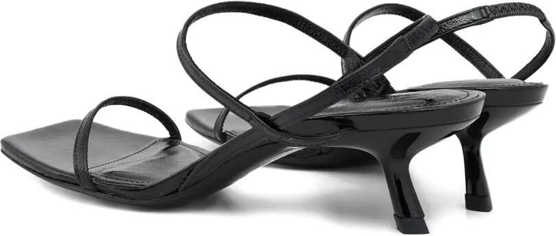 ANINE BING 50 mm sandalen met vierkante neus en stilettohak Zwart - Foto 5