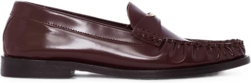 ANINE BING Amoc loafers Rood