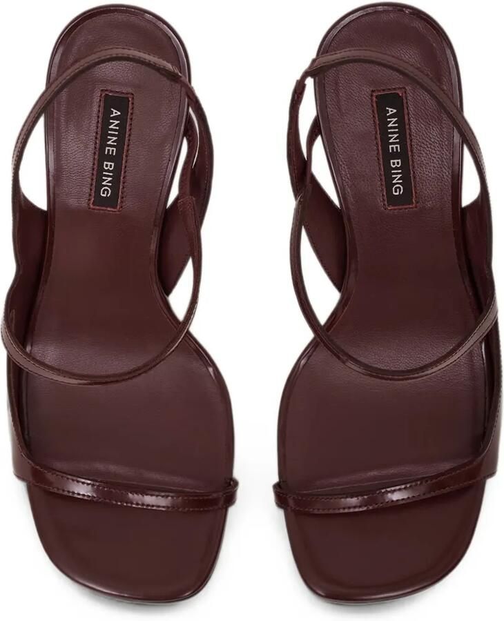 ANINE BING Iva sandalen Rood - Foto 2
