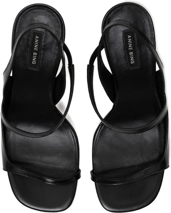 ANINE BING Iva sandalen Zwart - Foto 3