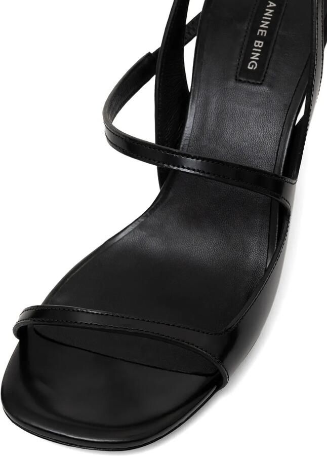 ANINE BING Iva sandalen Zwart - Foto 4