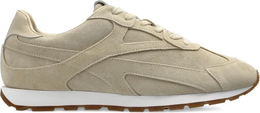 ANINE BING Sneakers met suède vlakken Beige