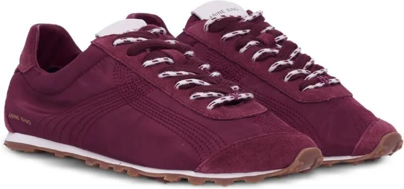 ANINE BING Sneakers met suède vlakken Rood - Foto 5