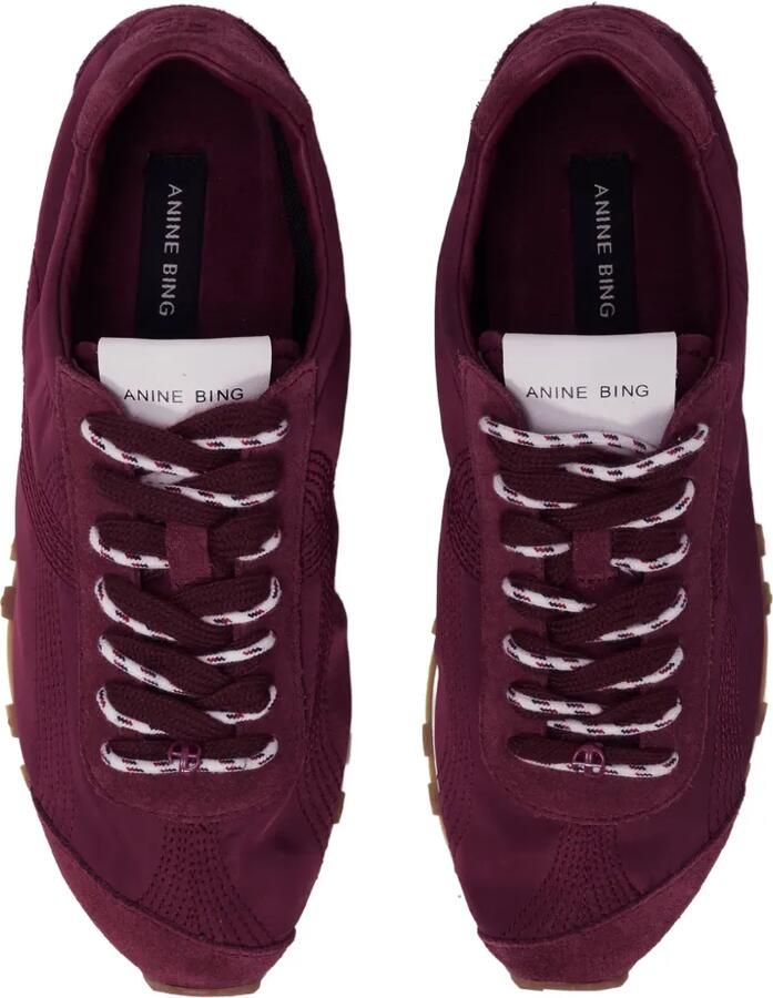 ANINE BING Sneakers met suède vlakken Rood - Foto 3