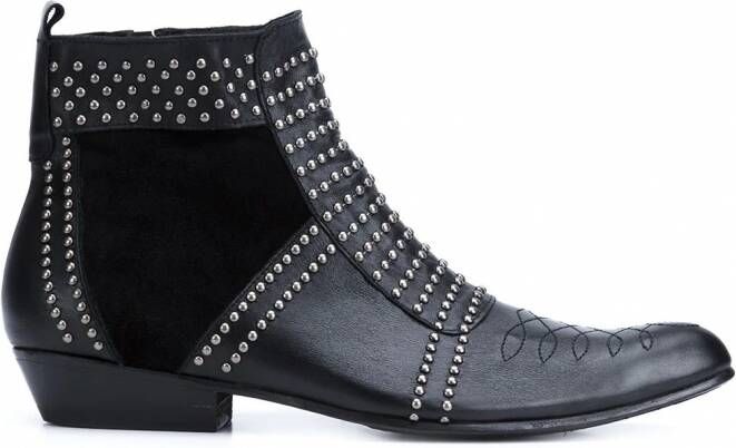 ANINE BING 'Charlie' boots Zwart