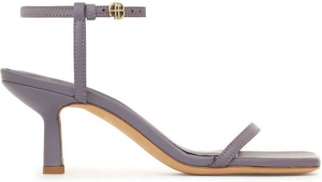 ANINE BING Sandalen met open neus Grijs