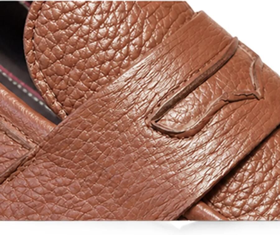 ANIPS Leren loafers Bruin - Foto 2
