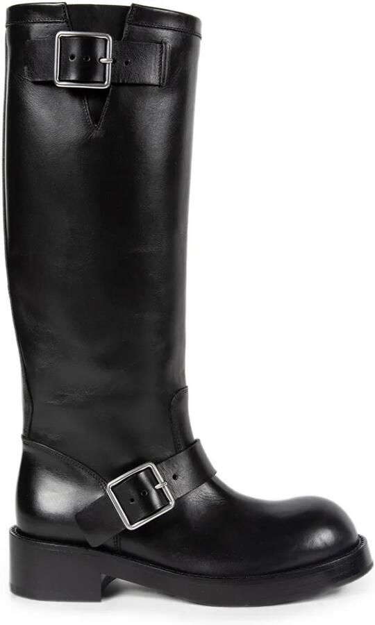 Ann Demeulemeester Arwa laarzen met gespdetail Zwart