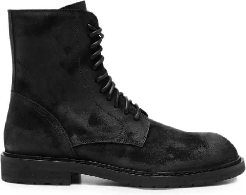 Ann Demeulemeester Combat boots Zwart