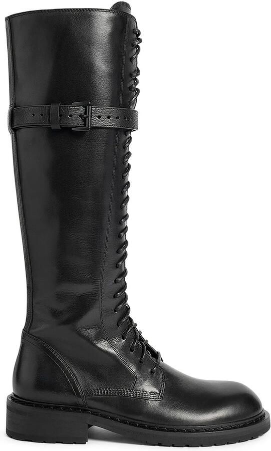 Ann Demeulemeester Danny combat boots Zwart